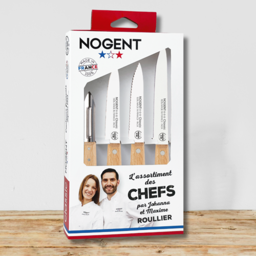 Coffret Cuisine - Bois Hêtre | Chefs Roullier x Nogent ***